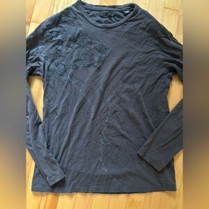 Project Raw Men's Long Sleeve Shirt - Black